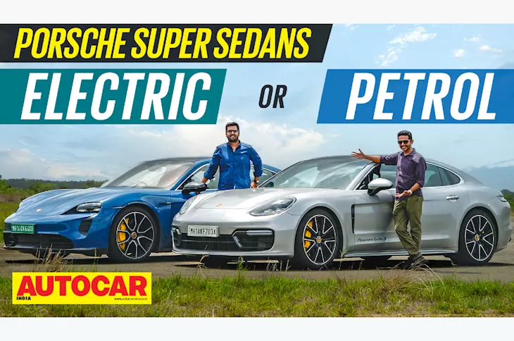 Porsche Taycan Turbo S and Panamera Turbo S video feature